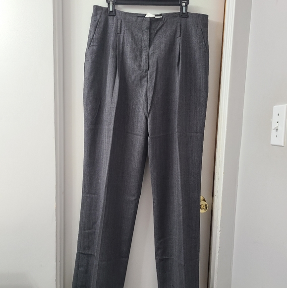 Jones New York Collection stretch wool trousers - Picture 1 of 6